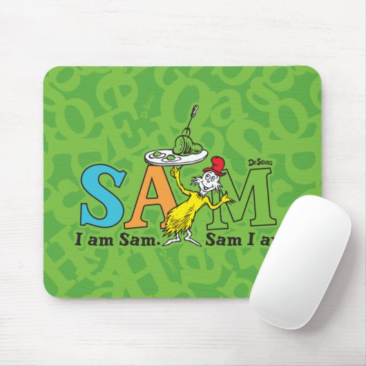 Dr. Seuss | Ich bin Sam. Sam I. Mousepad (Mit Mouse)
