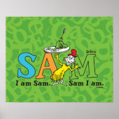 Dr. Seuss | Ich bin Sam. Sam I. Poster (Vorne)