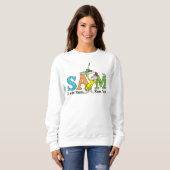 Dr. Seuss | Ich bin Sam. Sam I. Sweatshirt (Vorne ganz)