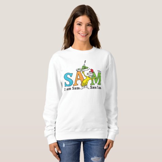 Dr. Seuss | Ich bin Sam. Sam I. Sweatshirt (Vorne ganz)