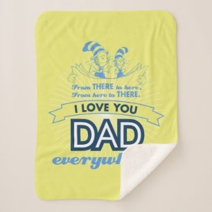 Dr. Seuss   Ich liebe dich, Papa, überall Sherpadecke