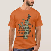 Dr. Seuss | Ich mag grüne Eier und Schinken. T-Shirt (Vorderseite)