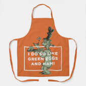 Dr. Seuss| Ich mag Grüneier und Haseneier Schürze (Vorderseite)