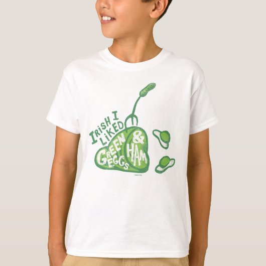 Dr. Seuss | Irisch Ich mochte Green Eggs & Ham T-Shirt (Vorderseite)