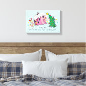 Dr. Seuss | Jeder in Who in Who-ville Leinwanddruck (Insitu (Schlafzimmer))