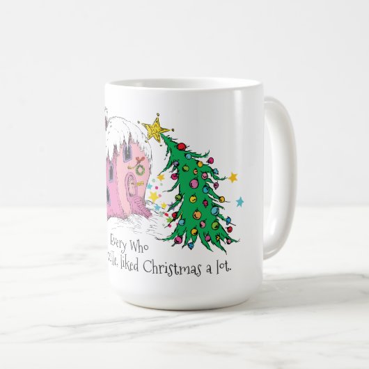 Dr. Seuss | Jeder in Who-ville, der Christma mocht Kaffeetasse (VorderseiteRechts)