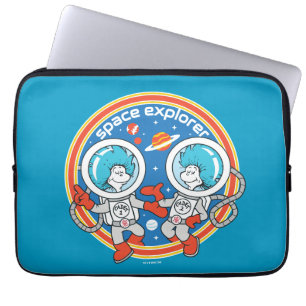 Dr. Seuss Kaddet One Cadet Two Space Explorer Laptopschutzhülle