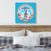 Dr. Seuss | Kaddet One Cadet Two Space Explorer Leinwanddruck (Insitu (Schlafzimmer))