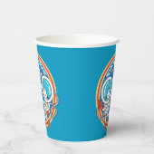 Dr. Seuss | Kaddet One Cadet Two Space Explorer Pappbecher (Links)