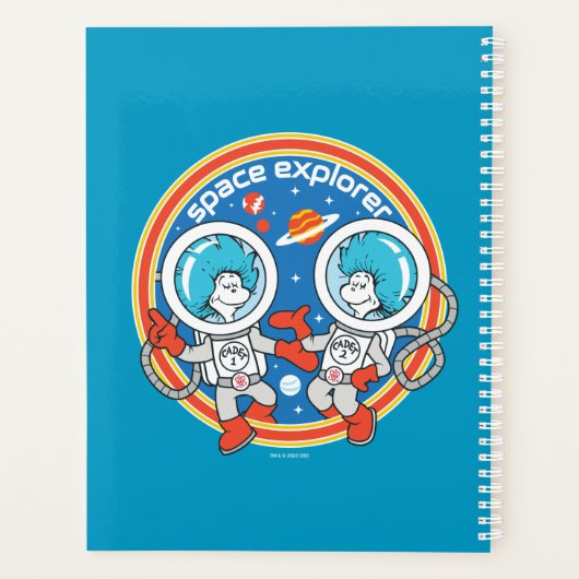 Dr. Seuss | Kaddet One Cadet Two Space Explorer Planer (Rückseite)
