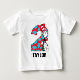 Dr. Seuss | Kater im Hut 2. Geburtstag Baby T-shirt