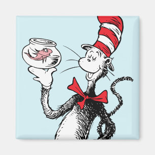 Dr. Seuss   Kater im Hut & Krinklebine Magnet