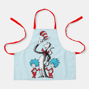 Dr. Seuss Kater mit Hut, Ding Eins & Ding Zwei Schürze