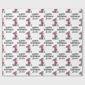 Dr. Seuss | Katze am 1. Geburtstag Geschenkpapier (Flach)