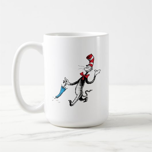 Dr. Seuss | Katze im Hat-Regenschirm Kaffeetasse (Links)