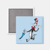 Dr. Seuss | Katze im Hat-Regenschirm Magnet (Vorderseite/Rückseite)
