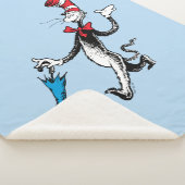 Dr. Seuss | Katze im Hat-Regenschirm Sherpadecke (3/4)
