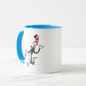 Dr. Seuss | Katze im Hat-Regenschirm Tasse (Vorderseite Links)