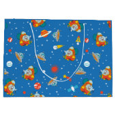 Dr. Seuss | Katze im Hat Space Muster Große Geschenktüte (Rückseite)