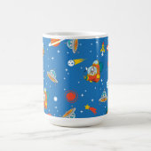 Dr. Seuss | Katze im Hat Space Muster Kaffeetasse (Mittel)