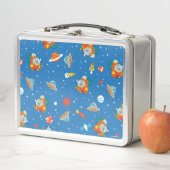 Dr. Seuss | Katze im Hat Space Muster Metall Brotdose (Beispiel)