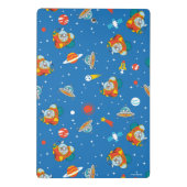 Dr. Seuss | Katze im Hat Space Muster Mini Klemmbrett (Rückseite)