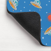 Dr. Seuss | Katze im Hat Space Muster Mousepad (Ecke)