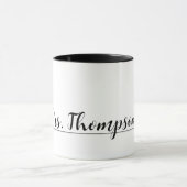 Dr. Seuss | Katze im Hat-Symbol-Individuelle Name Tasse (Zentrum)