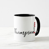 Dr. Seuss | Katze im Hat-Symbol-Individuelle Name Tasse (VorderseiteRechts)