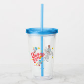 Dr. Seuss | Katze im Hat Universe Explorer Acryltrinkbecher (Vorderseite)