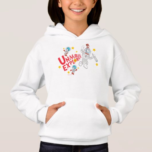 Dr. Seuss | Katze im Hat Universe Explorer Hoodie (Vorderseite)