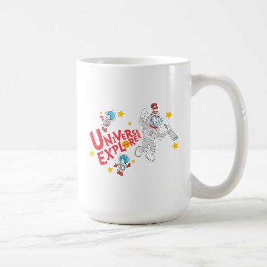 Dr. Seuss | Katze im Hat Universe Explorer Kaffeetasse (Rechts)