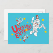 Dr. Seuss | Katze im Hat Universe Explorer Postkarte (Vorne/Hinten)