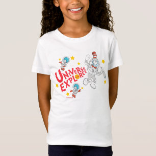 Dr. Seuss Katze im Hat Universe Explorer T-Shirt