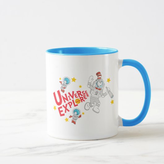 Dr. Seuss | Katze im Hat Universe Explorer Tasse (Rechts)