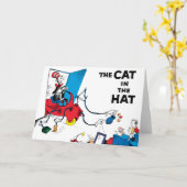 Dr. Seuss | Katze im Hut bereinigt Karte (Gelbe Blume)