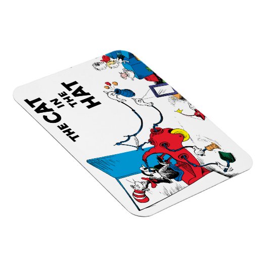 Dr. Seuss | Katze im Hut bereinigt Magnet (Rechte Seite)