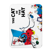 Dr. Seuss | Katze im Hut bereinigt Magnet (Vertikal)