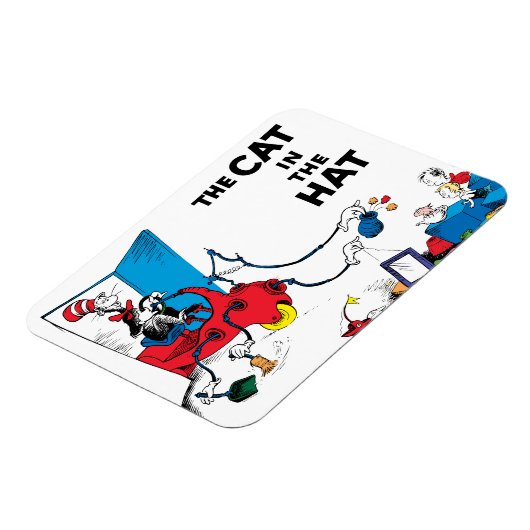 Dr. Seuss | Katze im Hut bereinigt Magnet (Linke Seite)