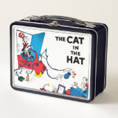 Dr. Seuss | Katze im Hut bereinigt Metall Brotdose (Vorderseite)