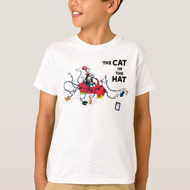 Dr. Seuss | Katze im Hut bereinigt T-Shirt (Vorderseite)
