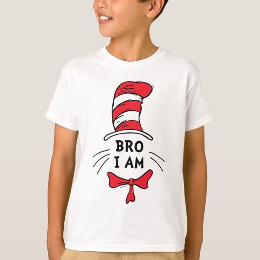 Dr. Seuss | Katze im Hut - Bruder T-Shirt (Vorderseite)
