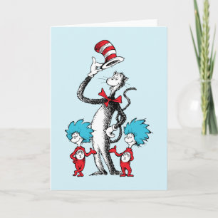 Dr. Seuss Katze im Hut, Ding Eins & Ding Zwei Karte