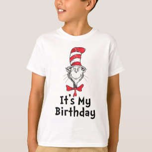 Dr. Seuss Katze im Hut Es ist mein Geburtstag T-Shirt