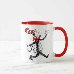 Dr. Seuss Katze im Hut-Katzengang Tasse