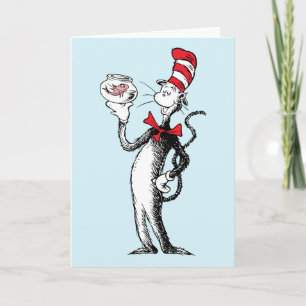 Dr. Seuss   Katze im Hut & Krinklebine Karte