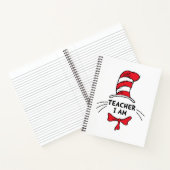 Dr. Seuss | Katze im Hut - Lehrer Ich bin Notizblock (Innenseite)