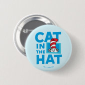 Dr. Seuss | Katze im Hut-Logo Button (Vorne & Hinten)