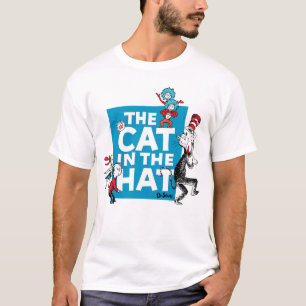 Dr. Seuss   Katze im Hut-Logo - Charaktere T-Shirt