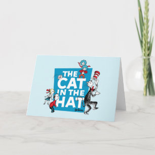 Dr. Seuss Katze im Hut-Logo - Figuren Karte